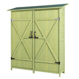 Fir Wood Shed Garden Storage Shed Green 68554949