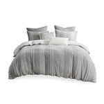 ZUN 3 Piece Cotton Jacquard Duvet Cover Set B03596507