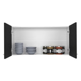 ZUN Napoles Wall Cabinet, Two Shelves, Double Door B20092103