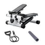 ZUN Mini Fitness Stepper, Hydraulic Fitness Stepper with Resistance Bands and Display, Silent Design, 62550541