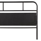 Metal Daybed Platform Bed Frame with Trundle Built-in Casters, Twin MF189577AAB