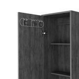 Storage Cabinet Buccan, Laundry, Smokey Oak B092142829