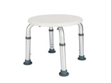 Medical Bathroom Safety Shower Tub Aluminium Alloy Bath Chair Bench with Adjustable Height White 86882990