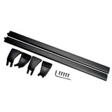 ZUN Black Luggage Roof Rack for Jeep Wrangler JK JL Gladiator JT l4 V6 GAS 2&4 Door 2L 3.6L 3.8L 6.4L 54180002