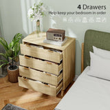 Wood Storage Chest of Drawers 05780746