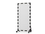 Hollywood Full Length Mirror with Lights Full Body Vanity Mirror with 3 Color Modes Lighted Standing W708P379201