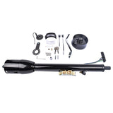 28" Black Stainless GM Tilt Steering Column with Key & Adapter R91004BK-28" 94902148