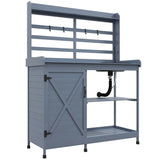 Garden Work BenchOpen Shelf Storage 74065085