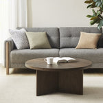 ZUN Round Coffee table B03549007