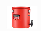 4.5 Gallon Stainless Steel Insulated Beverage Dispenser, Thermal Hot & Cold Drink Server with Spigot 61383127