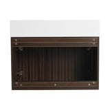 30 Inch Bathroom Cabinet With Sink,Soft Close Doors,Float Mounting Design, For Small Bathroom W999P228754
