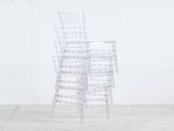 Wedding chair,dining chair,set of 4,plastic seat 56669356