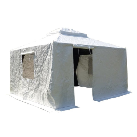 ZUN 10'x12' Gazebo Cover for Hardtop Gazebos, Outdoor Universal Winter Gazebo Cover with Sidewalls and W1859P226061