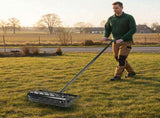 17-inch Lawn Aerator, Rolling Aerator Lawn Tool with T-shaped Handle, Heavy Duty Lawn Aerator Tool, 92045278