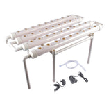 Floor Standing Hydroponics Growing Planting System Kit, Soilless Cultivation PVC Pipes for Gardening 15669775
