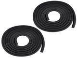 2Pcs Door Weatherstrip Seal Fit for GMC C1500 C2500 C3500 Chevrolet Silverado 2500 70034607