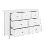 ZUN Modern 7 Drawers Dresser 7 Drawers Cabinet,Chest of Drawers Closet Organizers and Clothes 83713322