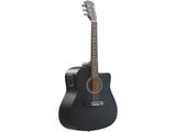 KMA104 41 Inch Dreadnought Cutaway Acoustic Electric Guitar, Basswood Body, Built-in EQ Pickup, 78589688