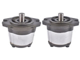2x Hydraulic Gear Pump Cast Iron Counter-Clockwise & Clockwise 3/4" Keyed Shaft 55431081
