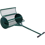 Peat Moss Spreader 24inch,Compost Spreader Metal Mesh,T shaped Handle for planting seeding,Lawn and W46554056
