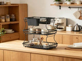 3 Tier Fruit Basket with Banana Hangers Side Storage, Kitchen Counter Organizer for Bread, Snacks 38092685