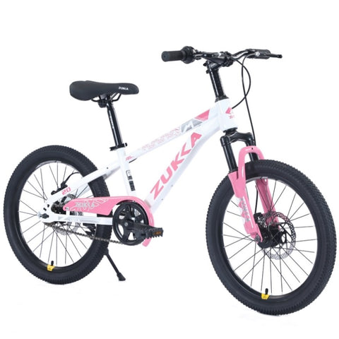 ZUN ZUKKA Mountain Bike,20 Inch MTB for Boys and Girls Age 7-10 Years,Multiple Colors W1019P145184