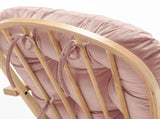 Glider Rocker Replacement Cushions with Storage Pocket, 5PCS, Soft Velvet Thickened, Washable 48492156