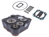 Air Brake Compressor Cylinder Head w/ Plate Kit 23532823 for Detroit DDC S60 23535534 00145939