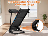 NEW Incline Treadmill for Running and Walking, 3.0 HP Treadmills For Home 350 lbs Weight Capacity N728P266447A