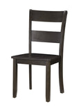Haddie Distressed Walnut Finish Side Chair B2726P283281