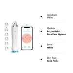 ZUN WiFi Visible Facial PoreCleanser with HD Camera Pimple AcneComedone Extractor Kit with 6 Suction 21863927