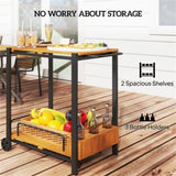 Camping CartGrill CartOutdoor Bar Cart 44732529