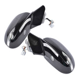 Door Mirrors Driver And Passenger Side Pair Fit for Hyundai Santa Fe 2021-2023 Manual Folding Heated 00423256