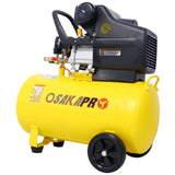4.5HP Portable 13 Gallons Oil-Lubricated Air Compressor Tank Ultra Quiet Horizontal Tank Adjustable 48714022