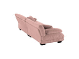 Cloud Couch 2 Seater Sofa for Living Room, Chenille 2 - Seat sofa with 2 Lumbar pillows and 2 throw 86777861