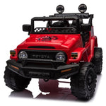 ZUN Licensed TOYOTA FJ Cruiser,12V Kids ride on car 2.4G W/Parents Remote Control,electric car for W1396107513