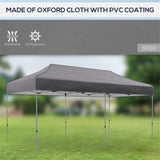 Pop Up Canopy Tent-Gray 65247193