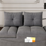 1 versatile foldable sofa bed in 3 lengths, modern sofa sofa sofa velvet pull-out bed, loveseat sofa 94215860