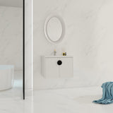 28 Inch Soft Close Doors Bathroom Vanity With Sink, For Small Bathroom W999132143