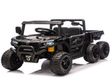 24V 440W Kids Ride On Six-wheel Electric Dump Truck W/ PC 2.4G, 4WD,Upgraded anti-collision W1578P380841