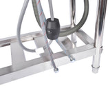 Stainless Steel Kitchen Sink Commercial Freestanding Utility Sink with Drawer and Pull-Out Faucet 48168067