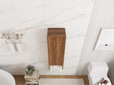 12 Inch Small Wall Mounted Side Cabinet, Soft Closing Door, Suitable For Small Bathroom, Study, W1972P457984