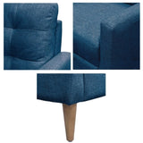 Tufted back Accent Chair B035P265947
