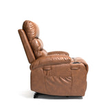 21"seat width,large size Electric Power Lift Recliner Chair Sofa for Elderly, 8 point vibration W311P316089
