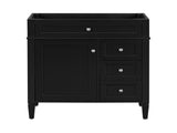 30'' Bathroom Vanity without Top Sink, Modern Bathroom Storage Cabinet with 2s and a Tip-out N710P250685B