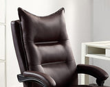 ZUN Contemporary Office Chair Upholstered 1pc Comfort Adjustable Chair Relax Office Chair Work Brown B011P214982