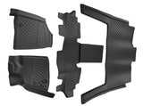All Weather Floor Mats fit for Dodge Grand Caravan 7 Seats 2008-2020 Black TPE 17798548