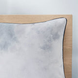 King/Cal King Watercolor Tie Dye Printed Comforter Set with Throw Pillow B035P203248