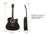 GT502 41-Inch Notch Spruce Panel Matte Edging Folk Guitar Bag Shield Wrench 80481034