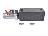 DC12V Single Acting Hydraulic Pump w/ 10L / 10Quart / 2.5 Gal Tank 10QSAMHP 27692666